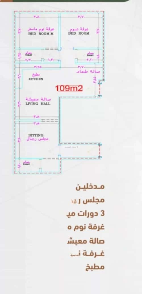 Apartment with 3 Bedrooms Al Sharafeyyah, South Jeddah, Jeddah