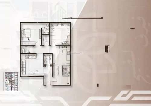 شقة ب 3 غرف النهضة، شمال جدة، جدة