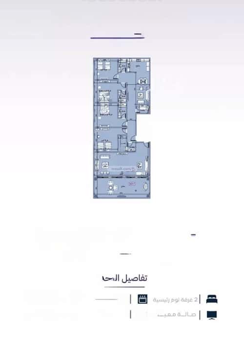 Apartment with 5 Bedrooms Al Zahrah, North Jeddah, Jeddah