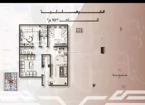 شقة ب 3 غرف النهضة، شمال جدة، جدة