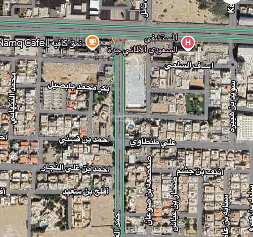 Land 337 SQM Facing North on 15m Width Street Al Zahrah, North Jeddah, Jeddah