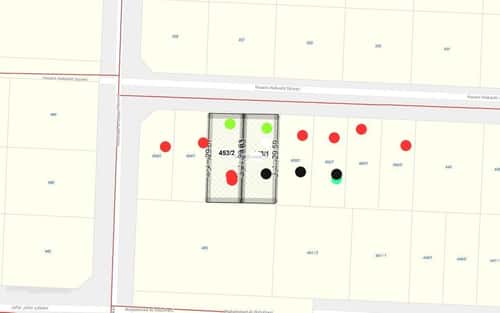 أرض 337 متر مربع شمالية على شارع 15م الزهراء، شمال جدة، جدة