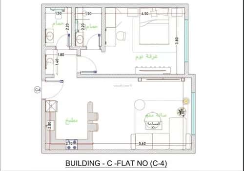 شقة بغرفتين الفيحاء، جنوب جدة، جدة