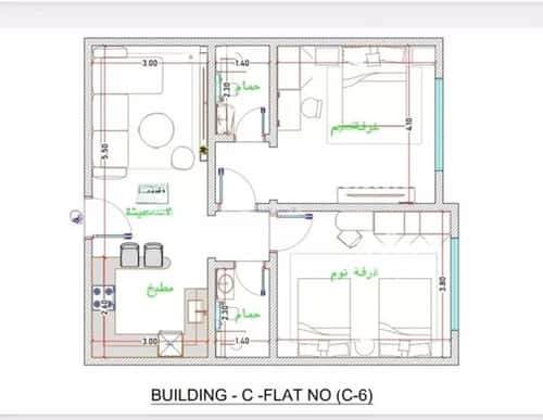 Apartment with 3 Bedrooms Al Faiha|A, South Jeddah, Jeddah