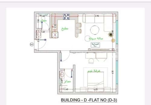Apartment with 3 Bedrooms Al Faiha|A, South Jeddah, Jeddah