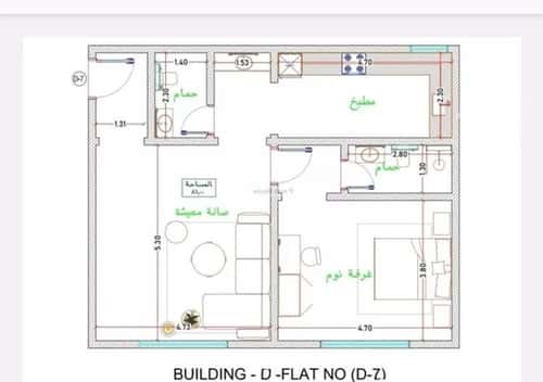 Apartment with 2 Bedrooms Al Faiha|A, South Jeddah, Jeddah
