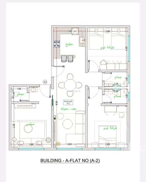 Apartment with 2 Bedrooms Al Faiha|A, South Jeddah, Jeddah