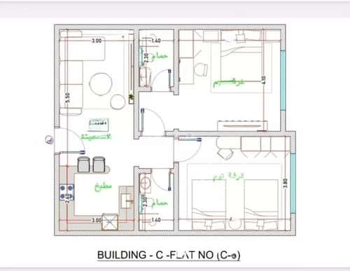 Apartment with 1 Bedroom Al Faiha|A, South Jeddah, Jeddah