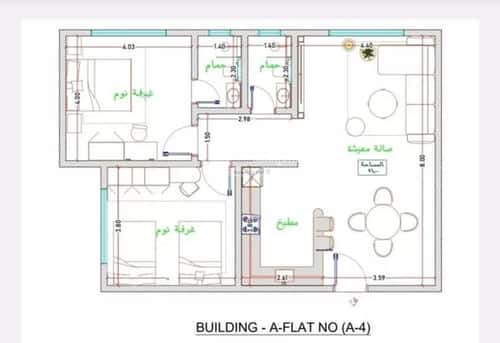 Apartment with 3 Bedrooms Al Faiha|A, South Jeddah, Jeddah