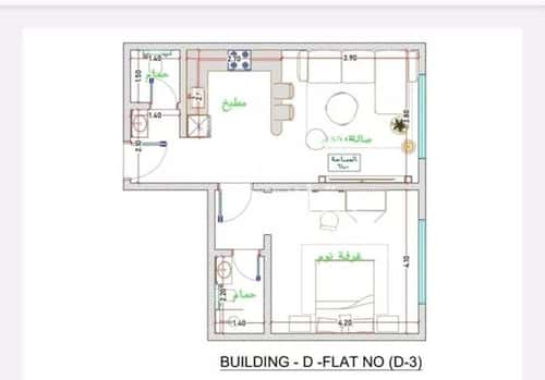 شقة ب 3 غرف الفيحاء، جنوب جدة، جدة