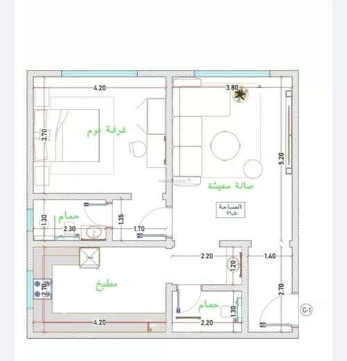 Apartment with 3 Bedrooms Al Faiha|A, South Jeddah, Jeddah