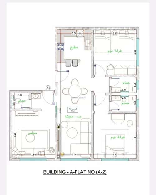 Apartment with 3 Bedrooms Al Faiha|A, South Jeddah, Jeddah