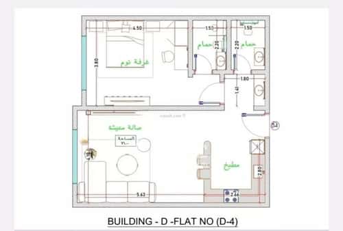 شقة بغرفة الفيحاء، جنوب جدة، جدة