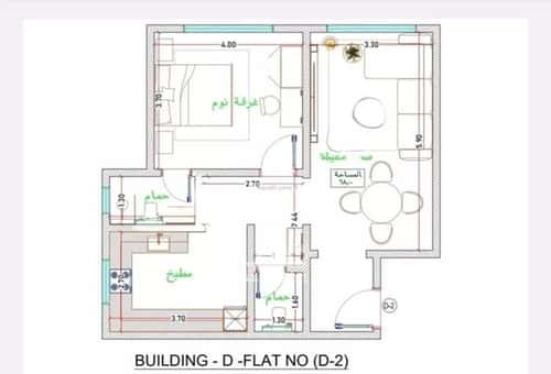 شقة 3 غرف في الفيحاء