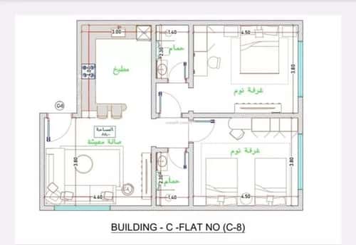 شقة ب 3 غرف الفيحاء، جنوب جدة، جدة