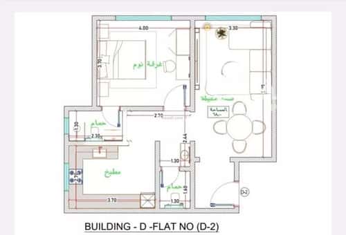 شقة بغرفة الفيحاء، جنوب جدة، جدة