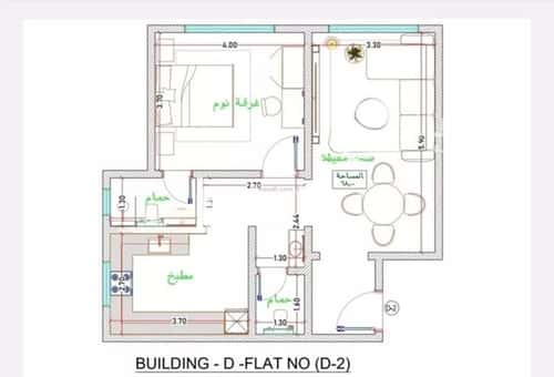شقة بغرفة الفيحاء، جنوب جدة، جدة