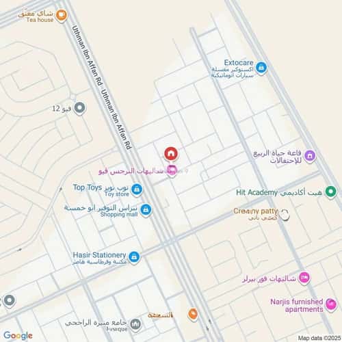 أرض 437 متر مربع غربية على شارع 15م النرجس، شمال الرياض، الرياض