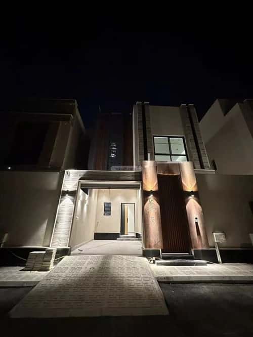 Villa 210 SQM Facing South East on 15m Width Street Al-Arid, North Riyadh, Riyadh