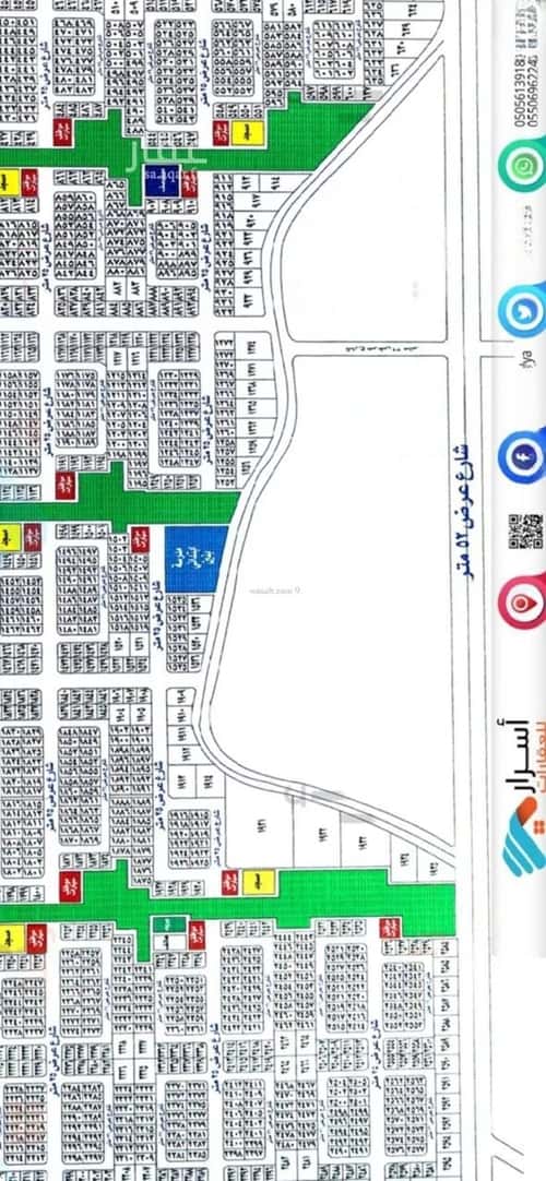 Land 321 SQM Facing South on 25m Width Street Al-Riyadh, North Jeddah, Jeddah