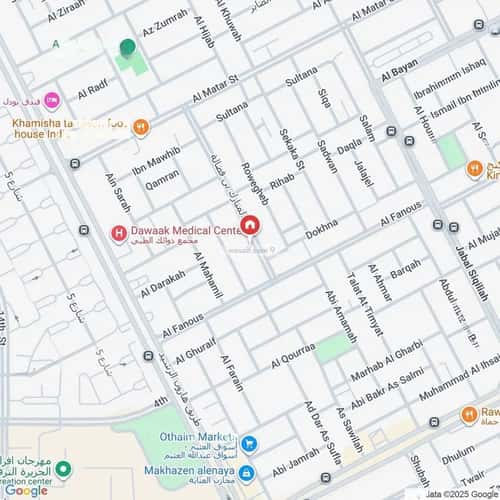 Land 750 SQM Facing East on 36m Width Street Al-Faiha, East Riyadh, Riyadh