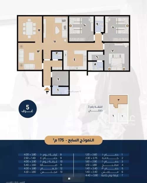 شقة ب 3 غرف النهضة، شمال جدة، جدة