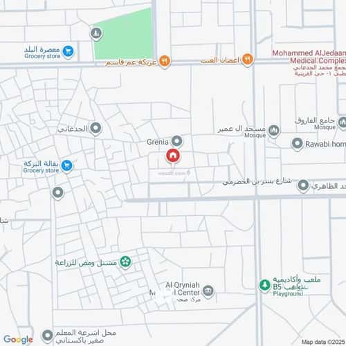 Villa 357 SQM Facing West on 15m Width Street Al Qryenah, South Jeddah, Jeddah