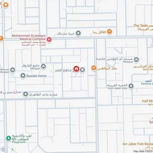 Villa 208 SQM Facing East on 15m Width Street Al Qryenah, South Jeddah, Jeddah