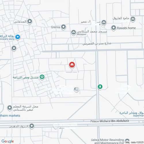 فيلا 308 متر مربع شمالية على شارع 15م القرينية، جنوب جدة، جدة