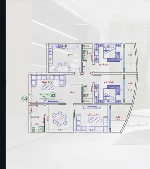 Apartment with 3 Bedrooms Al Sharafeyyah, South Jeddah, Jeddah