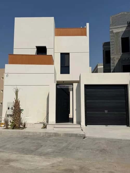 Villa 255 SQM Facing West on 20m Width Street Al Yaqoot, North Jeddah, Jeddah