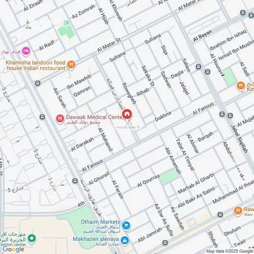 أرض 750 متر مربع شرقية على شارع 30م الفيحاء، شرق الرياض، الرياض