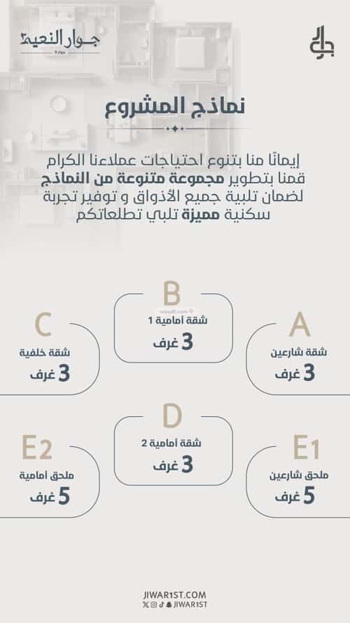 Apartment with 3 Bedrooms Al Naeem, North Jeddah, Jeddah