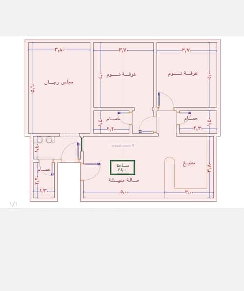 Apartment with 3 Bedrooms Al Swaryee, North Jeddah, Jeddah
