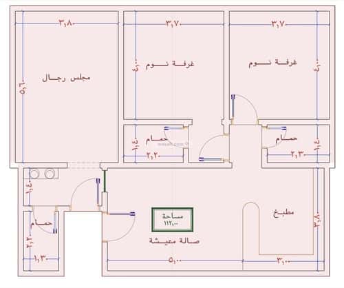 شقة ب 4 غرف الواحة، شرق جدة، جدة