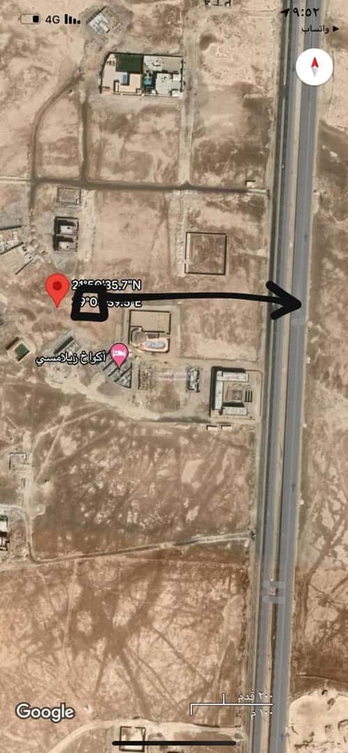 أرض 450 متر مربع غربية على شارع 20م الفنار، شمال جدة، جدة