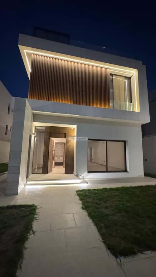 Villa 525 SQM Facing West on 16m Width Street Al Bahr, Khobar