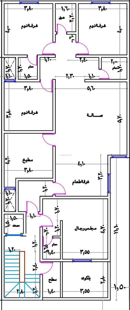 Apartment with 4 Bedrooms Qurtubah, East Riyadh, Riyadh