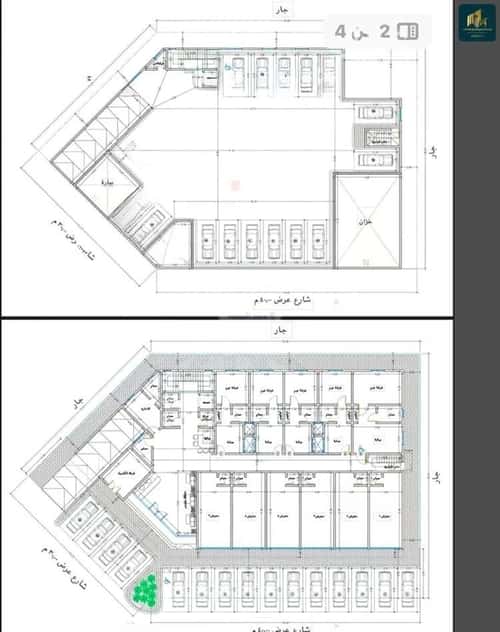 Land 1214 SQM Facing South West on 40m Width Street Twaeeq, West Riyadh, Riyadh