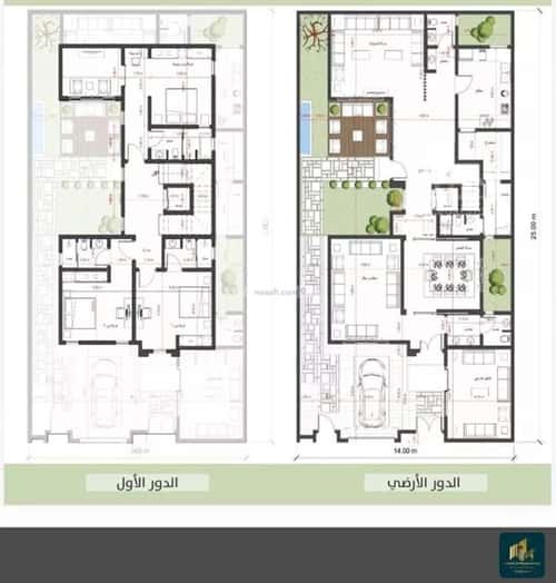 Villa 350 SQM Facing East with 10 Bedrooms Al-Janadriyah, East Riyadh, Riyadh