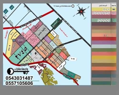Land 900 SQM Facing North East on 20m Width Street Oraid, South Riyadh, Riyadh