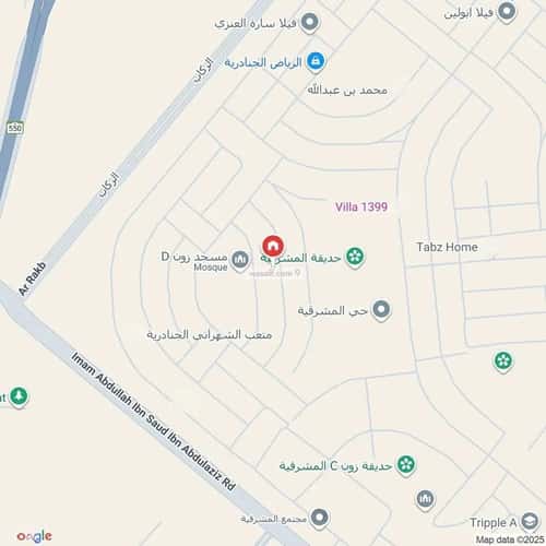 Villa 350 SQM Facing East with 10 Bedrooms Al-Janadriyah, East Riyadh, Riyadh