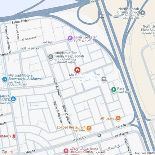 شقة ب 5 غرف المروة، شمال جدة، جدة