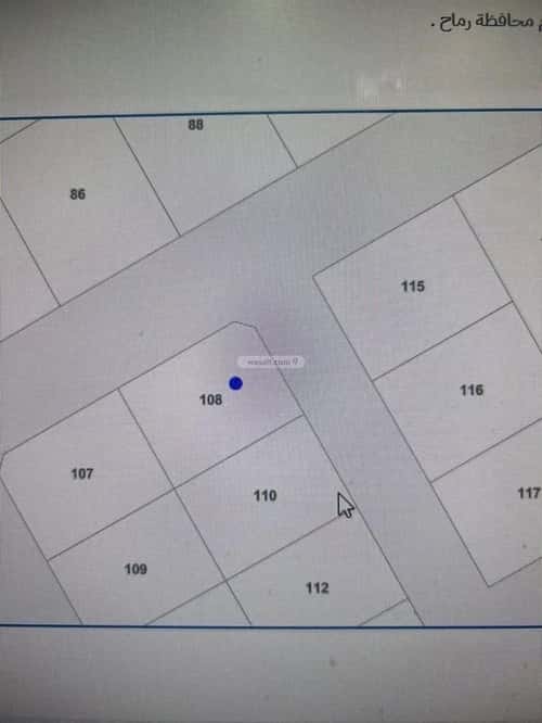 Land 690 SQM Facing North East on 20m Width Street Haya Al Salam, Ramah