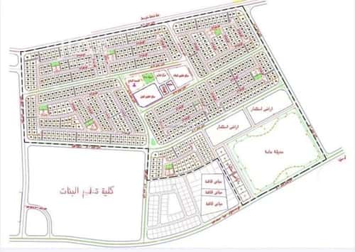 أرض 600 متر مربع غربية على شارع 30م النور، جازان