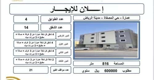 عمارة 779 متر مربع واجهة شرقية المصفاة، جنوب الرياض، الرياض