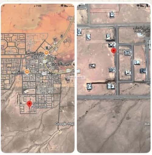Land 619 SQM Facing East on 25m Width Street King Salman District, Marrat