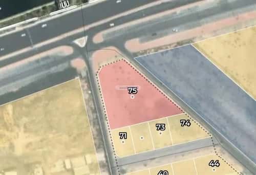 Land 6519 SQM Facing 4 Al Manar, Aldammam