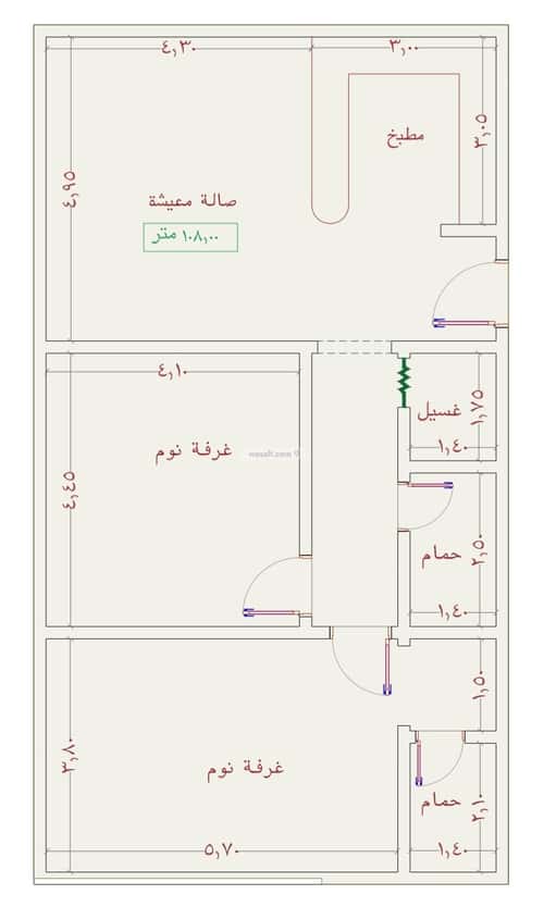 Apartment with 2 Bedrooms Al Jamea|Ah, South Jeddah, Jeddah