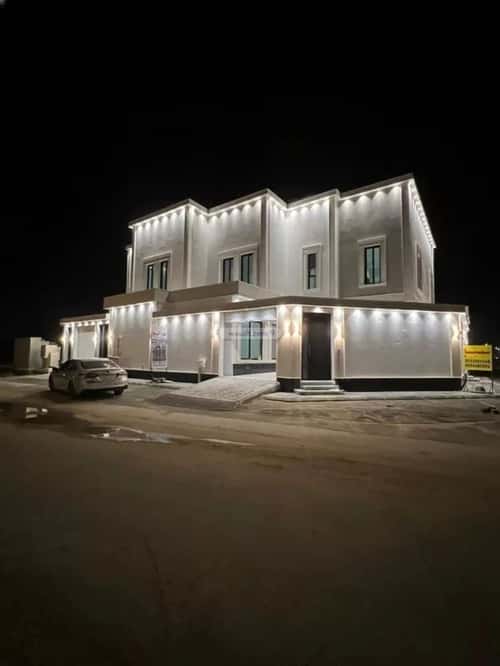 Villa 243 SQM Facing South on 15m Width Street Al-Janadriyah, East Riyadh, Riyadh